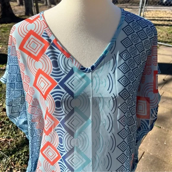 Beach swim coverup kaftan dress - Picture 5 of 6